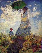 Claude Monet Woman with a Parasol, Spain oil painting artist